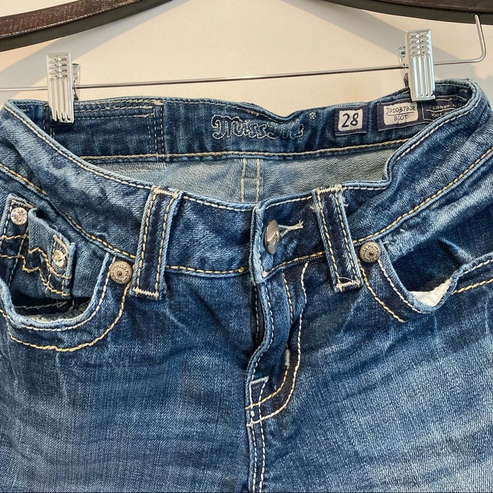 Miss Me Jeans Bootcut Size 28 - Picture 4 of 7